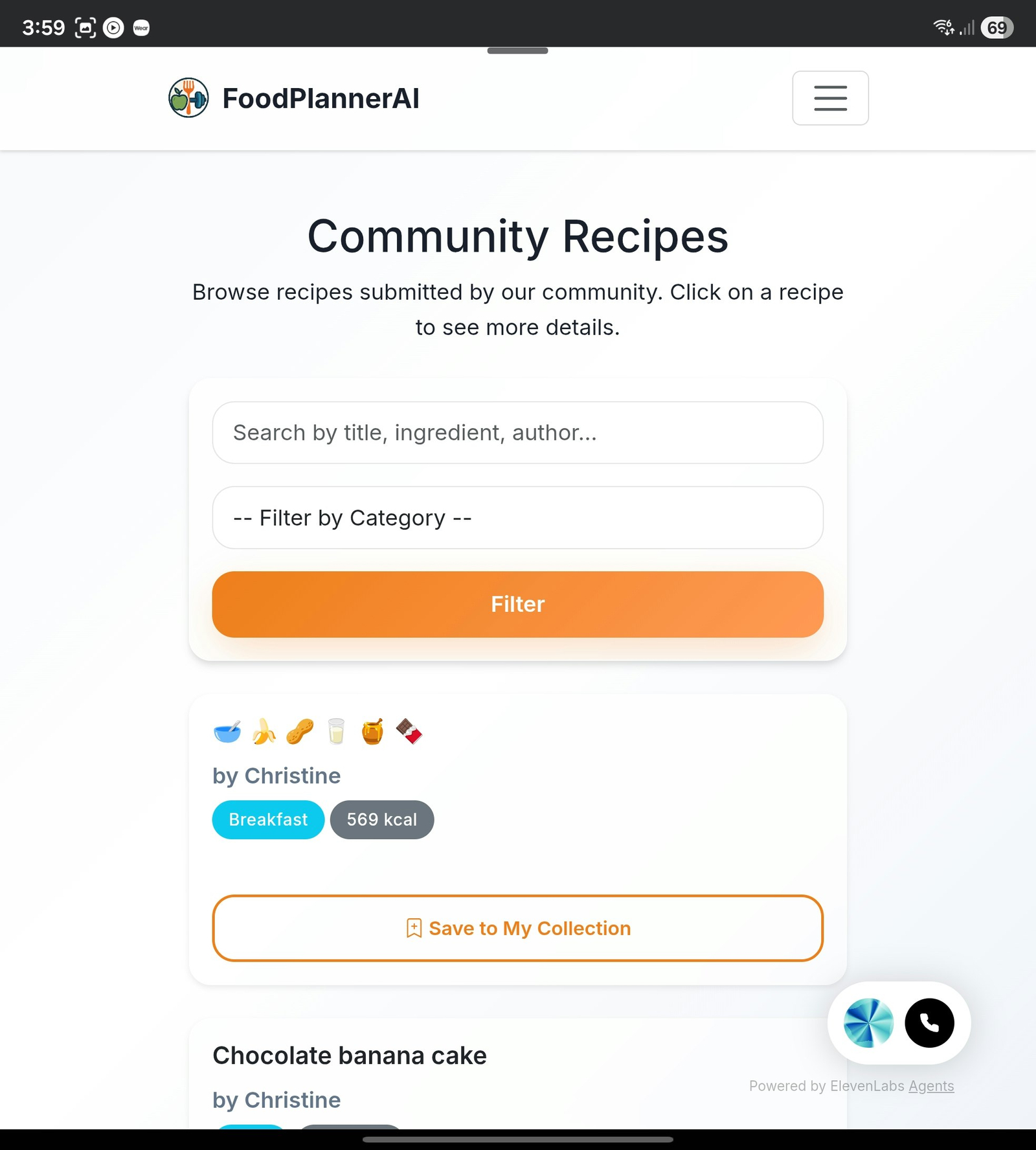 FoodPlannerAI