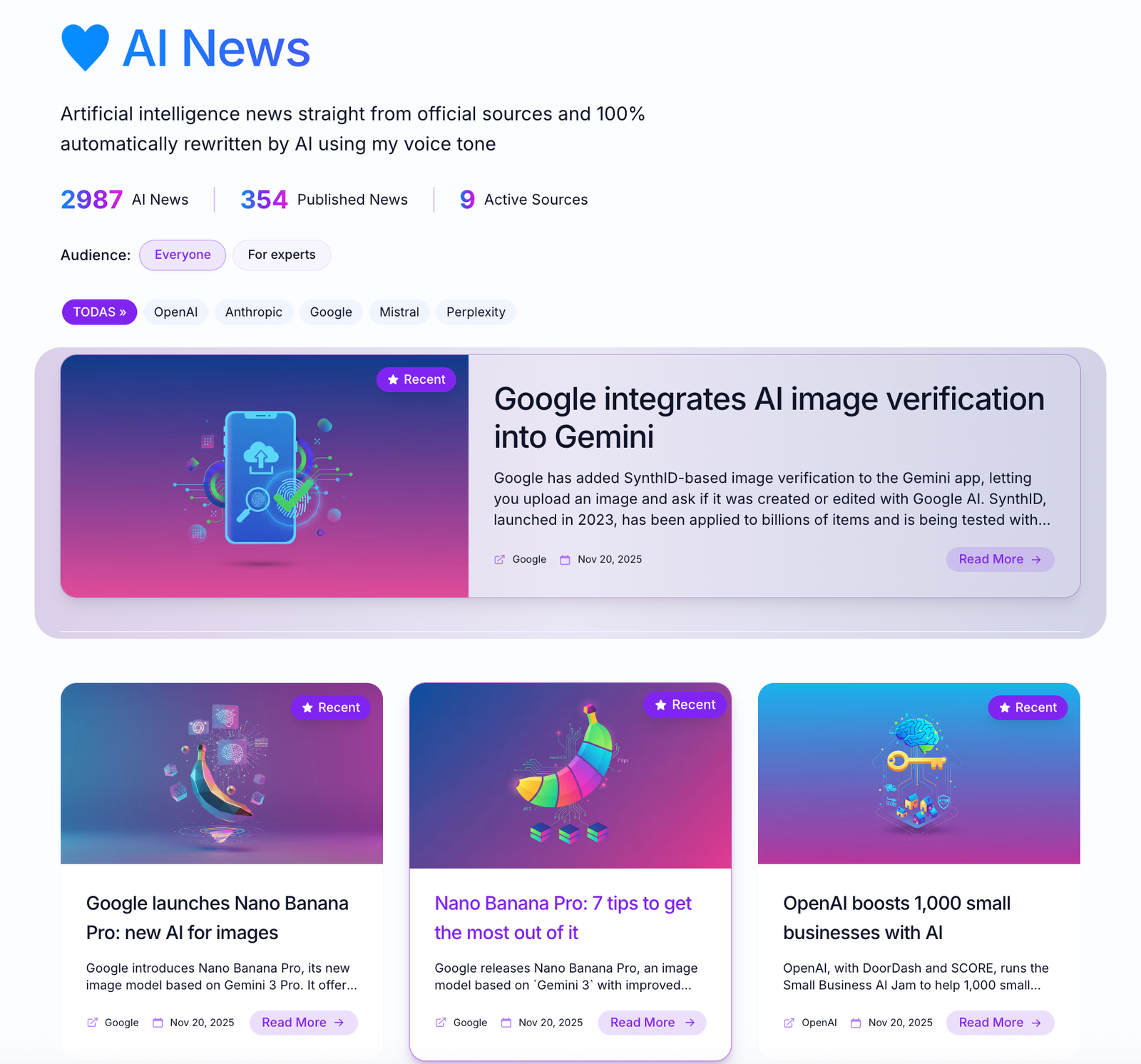 Keryc: AI News