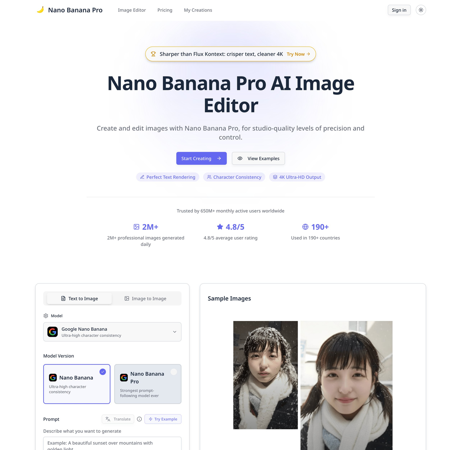 Nano Banana Pro – AI Image Editor