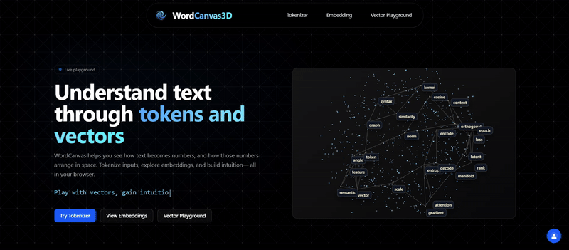 WordCanvas3D