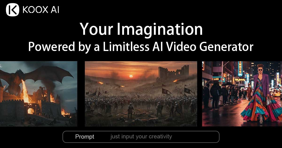KOOX AI – One stop AI video generator