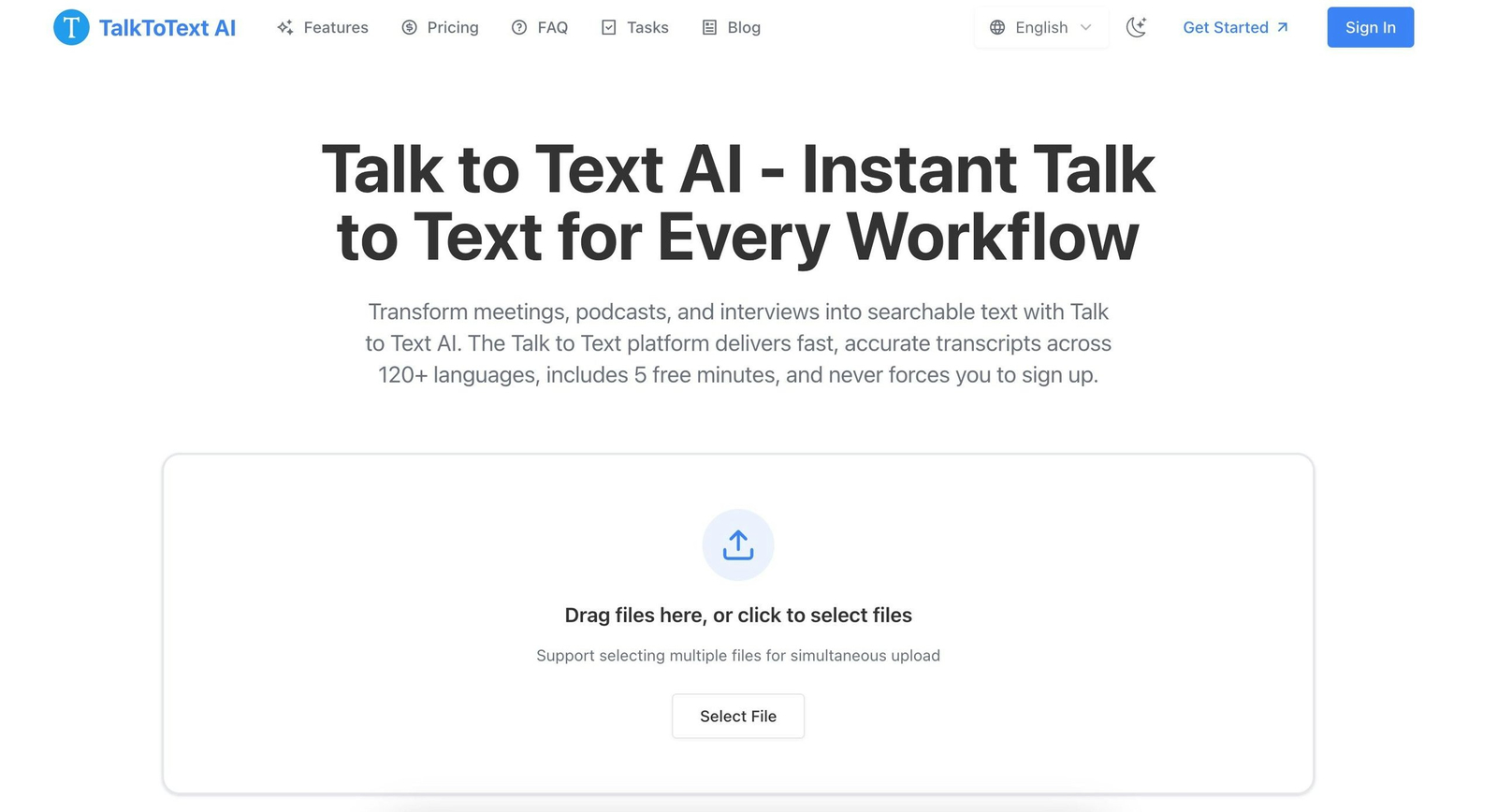 talk to text ai