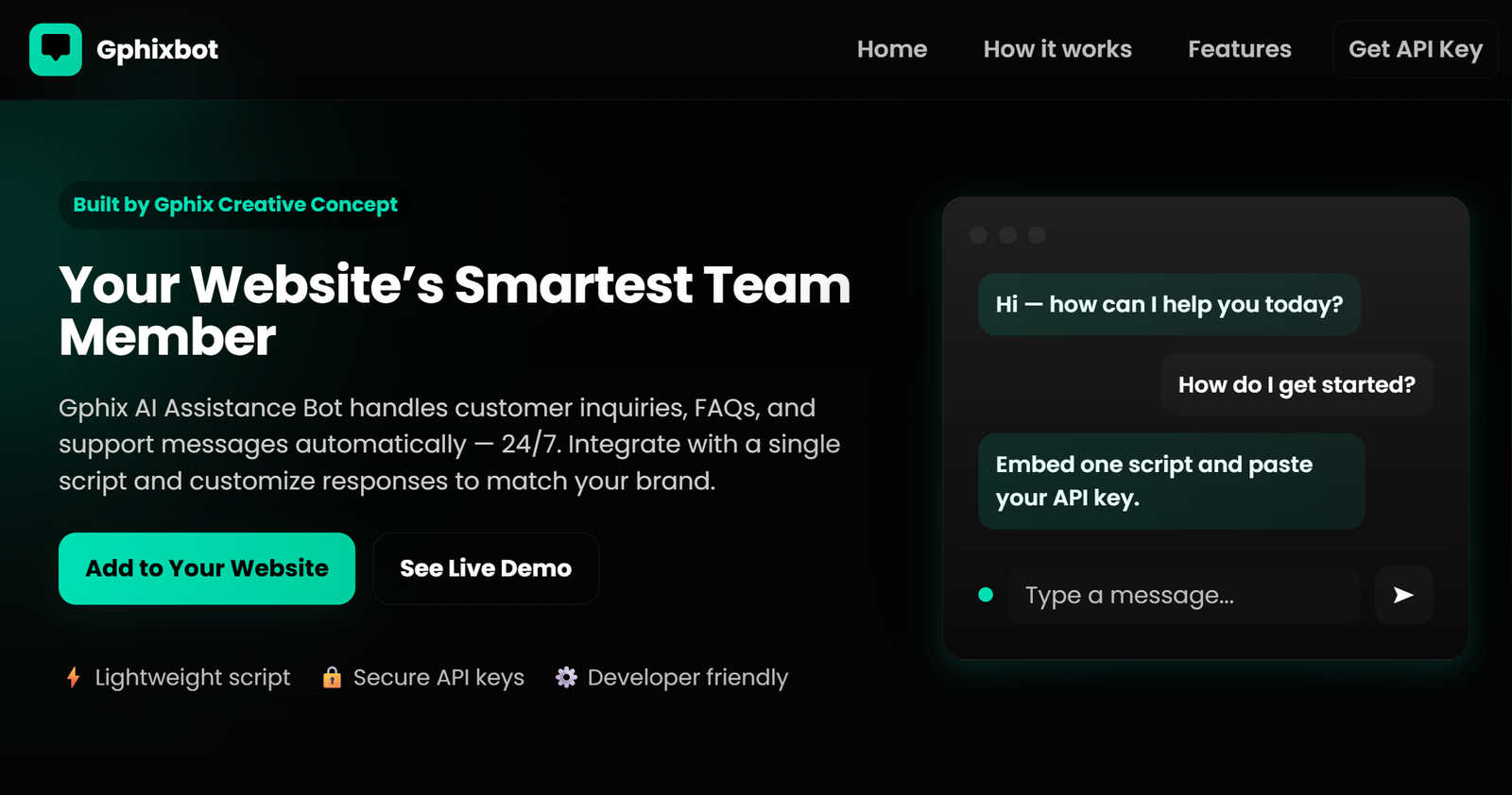 Gphix Assistance Bot