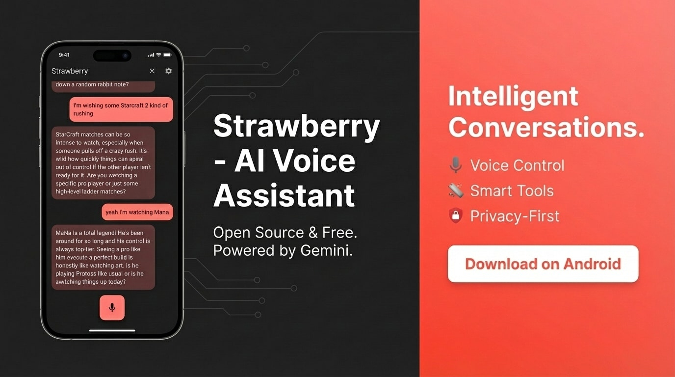 Strawberry – Intelligent voice assistant