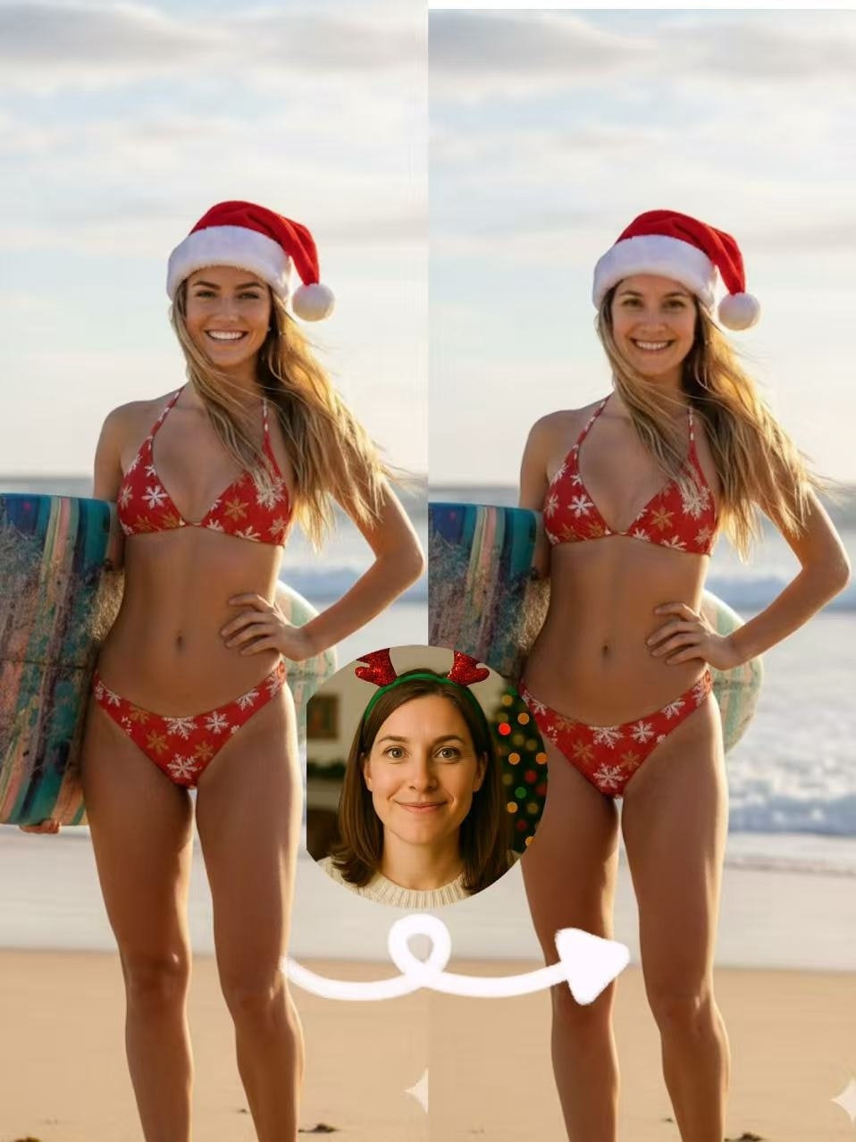 AI Facesswap-Get me a Christmas Hat