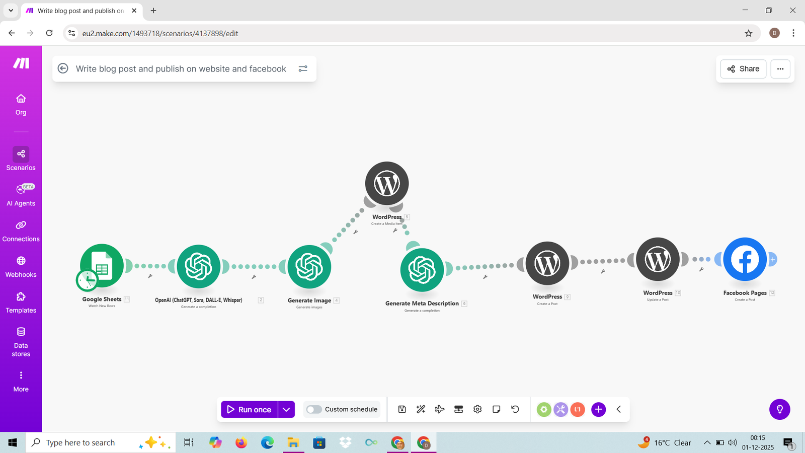 AI-Powered Blog Automation Blueprint