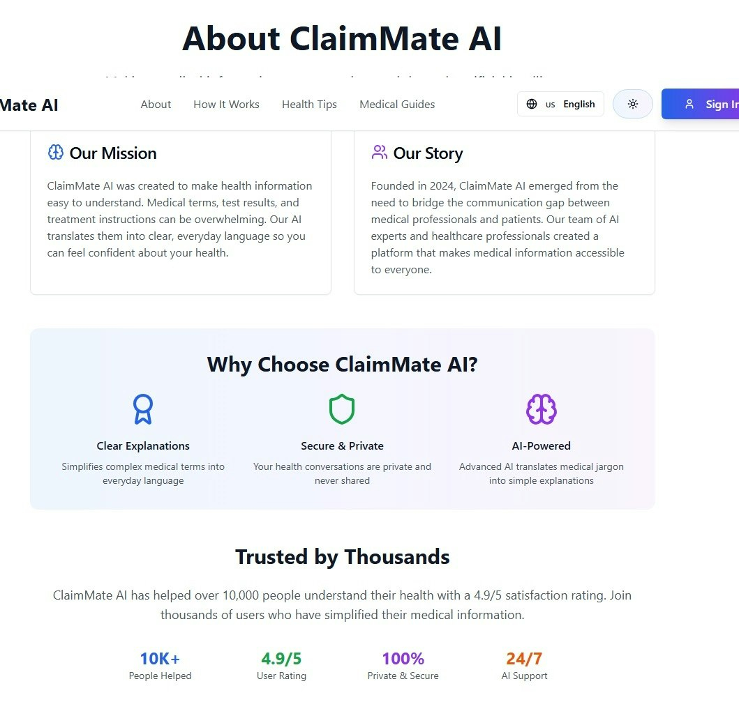 Claimmate ai