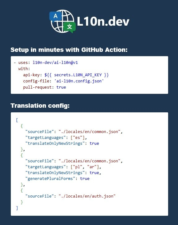 L10n.dev – AI Localization Automation