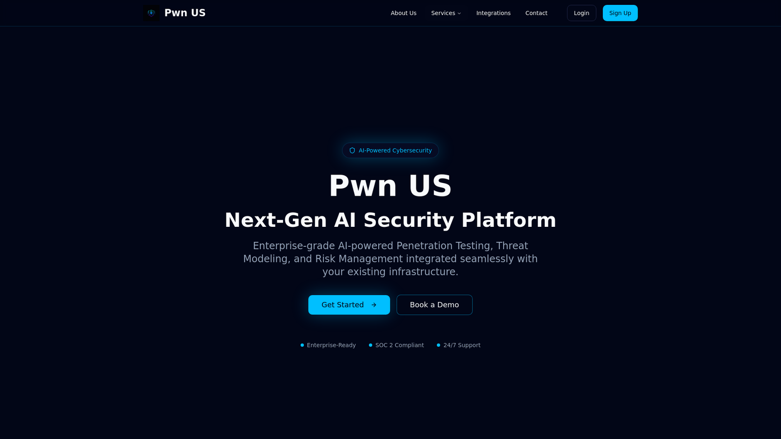 Pwn US – AI Powered Penetration Testing