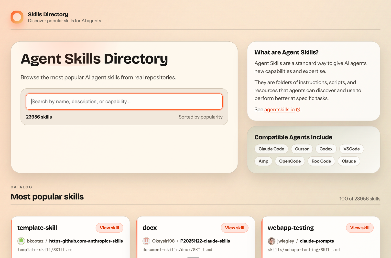 Agent Skills Directory