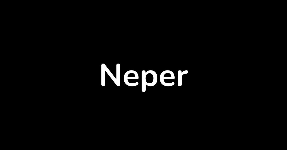 Neper