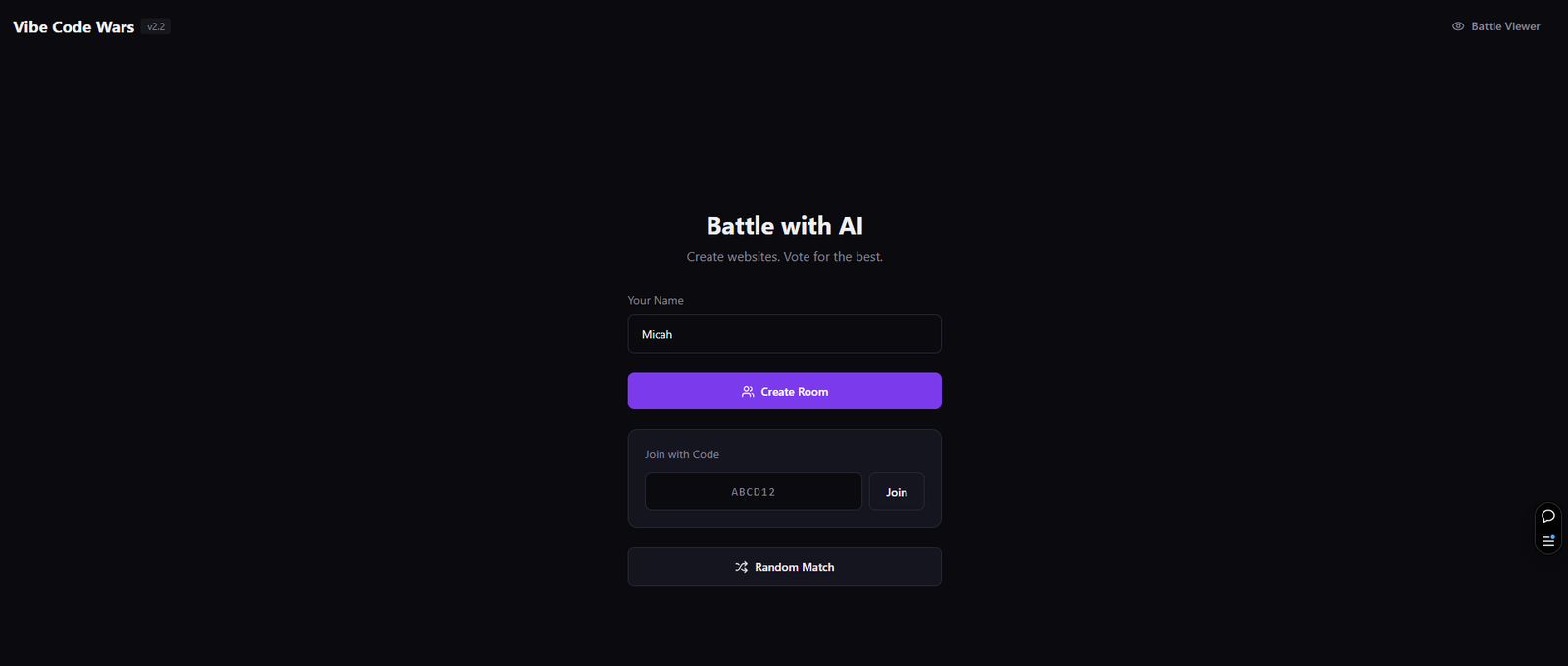 Vibe Code Wars