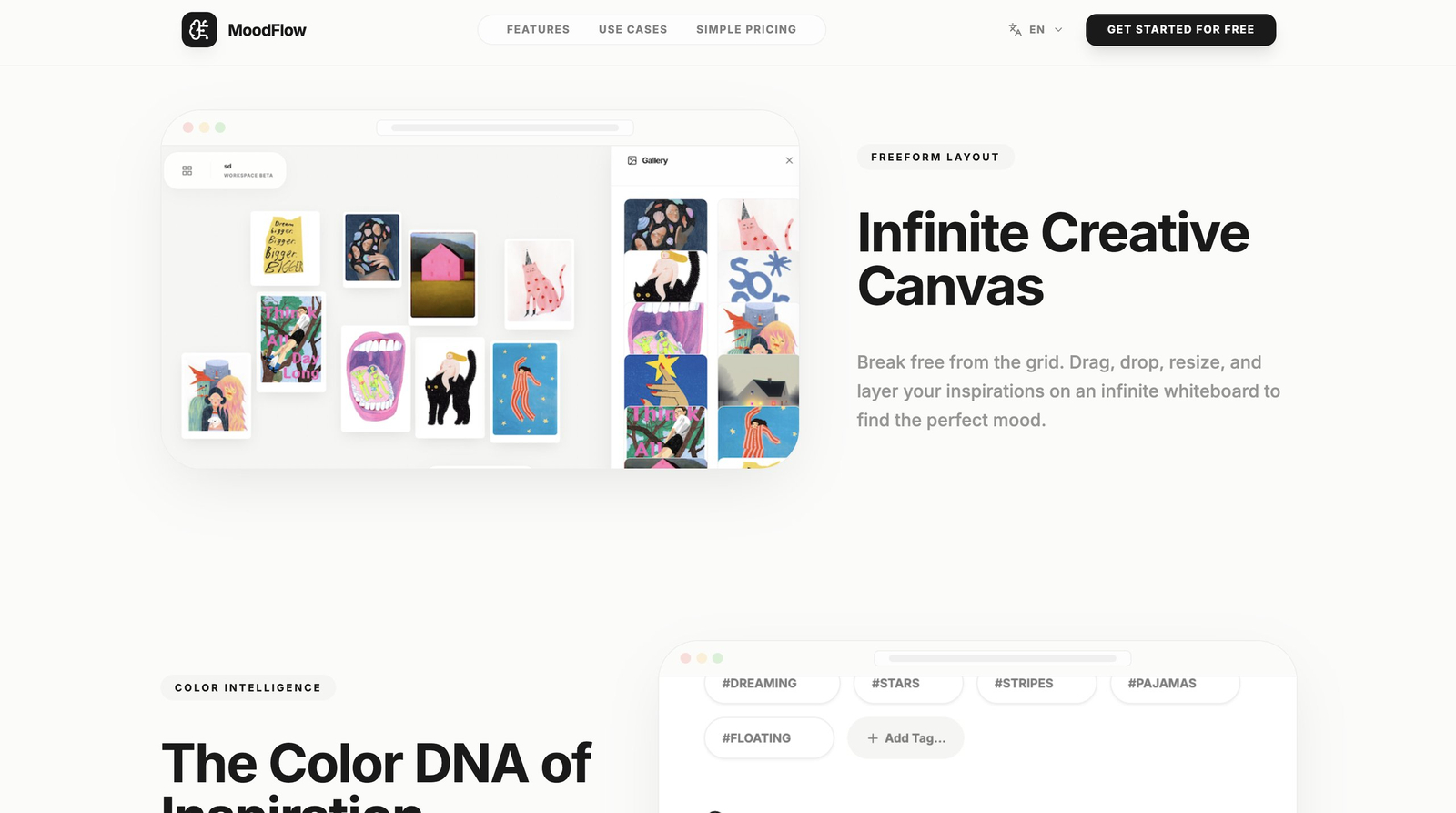 MoodFlow – AI Moodboard Tool