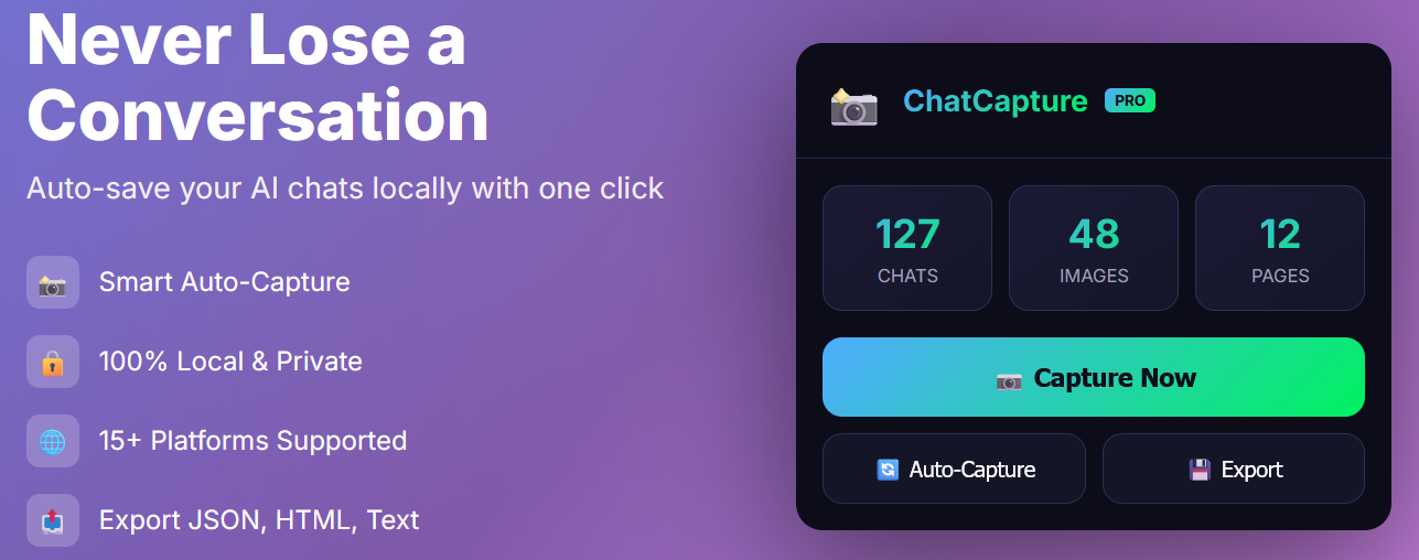 ChatCapture Pro