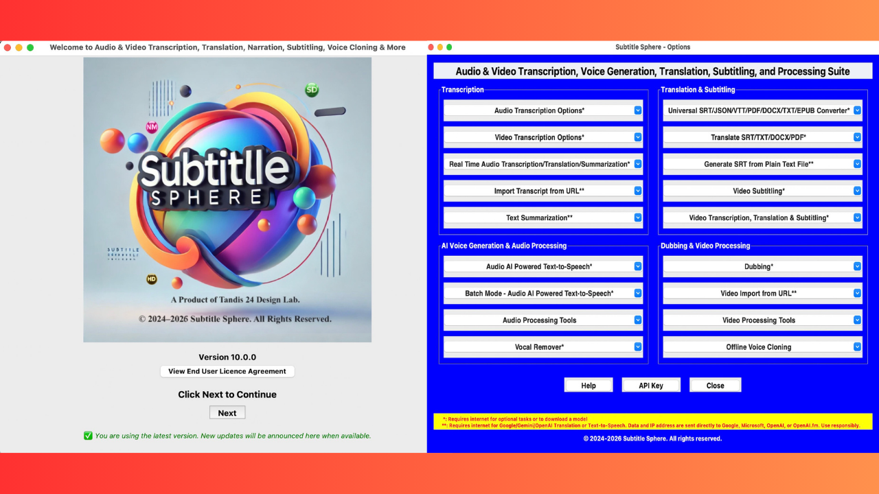 Subtitle Sphere:All-in-One AI Media Tool