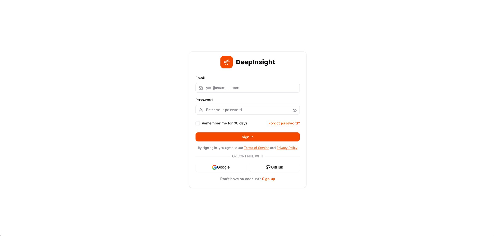 DeepInsight Platform