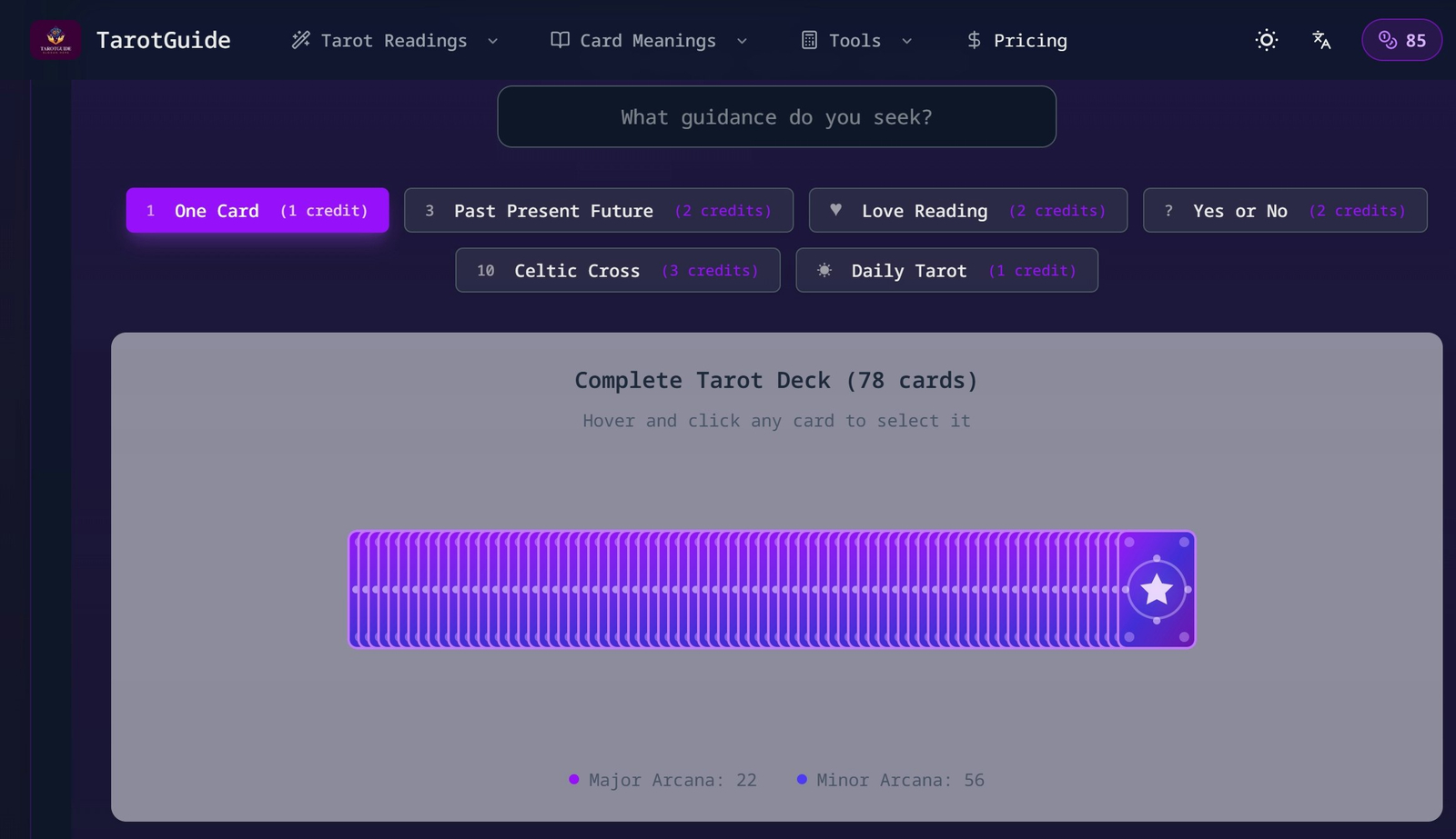 TarotGuide (TarotGuide AI)