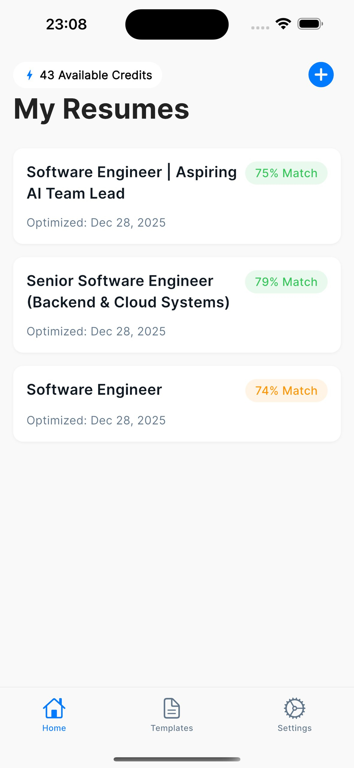 ResuMate: AI Resume Optimizer