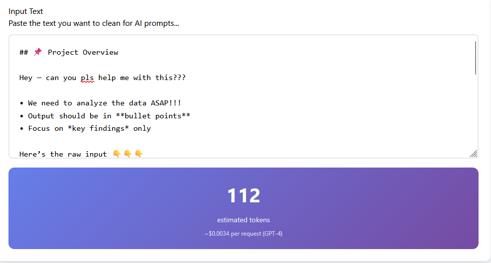 FunWithText AI Text Cleanup