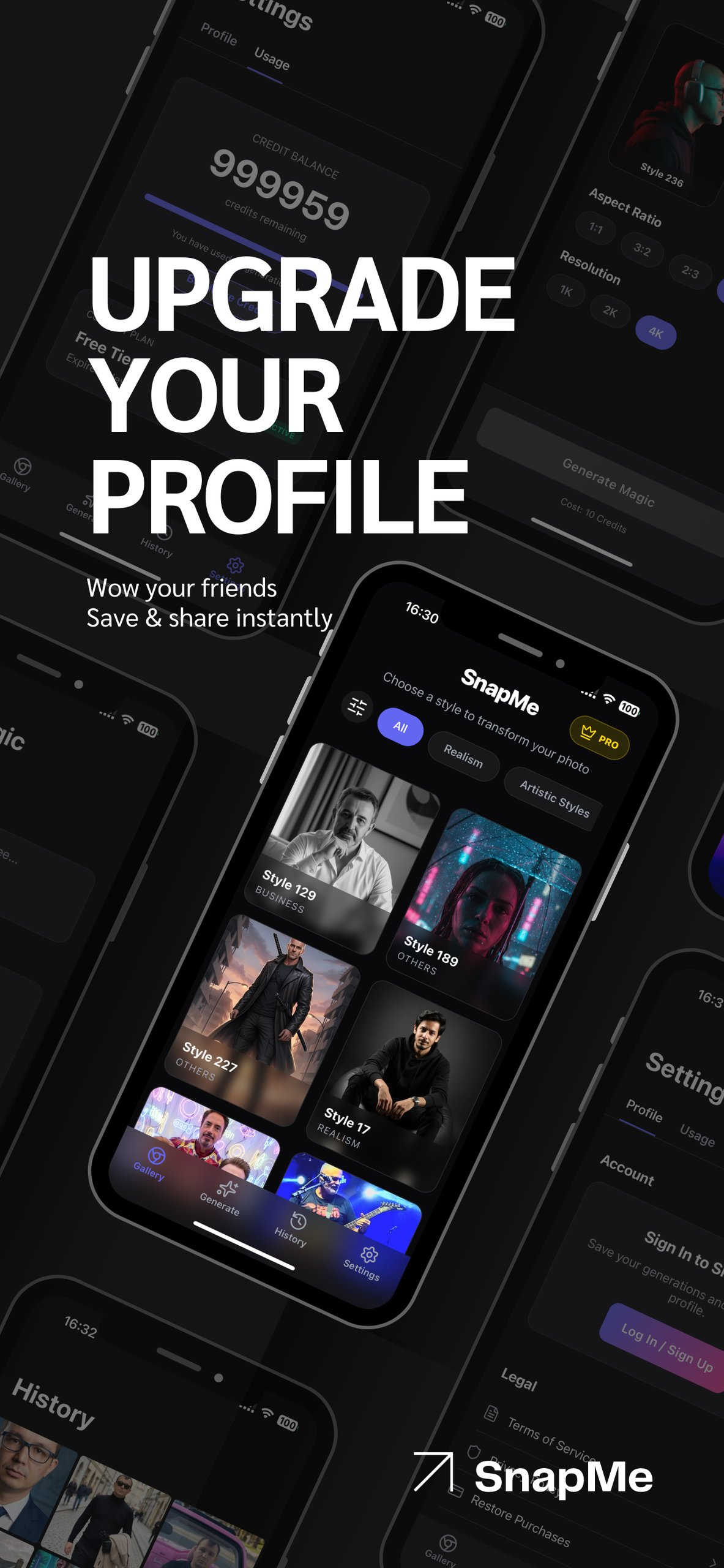SnapMe – AI Photo Maker
