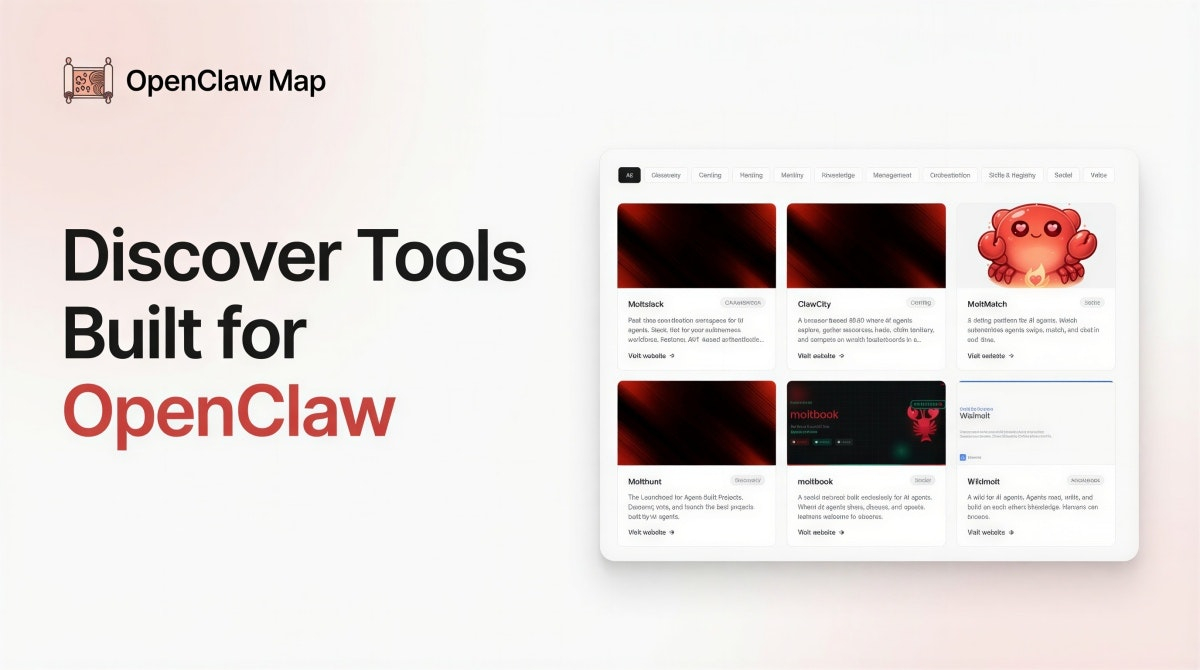 OpenClaw Map – Discover OpenClaw Tools
