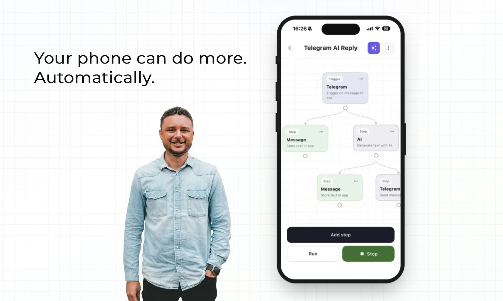 Like n8n for IPhones