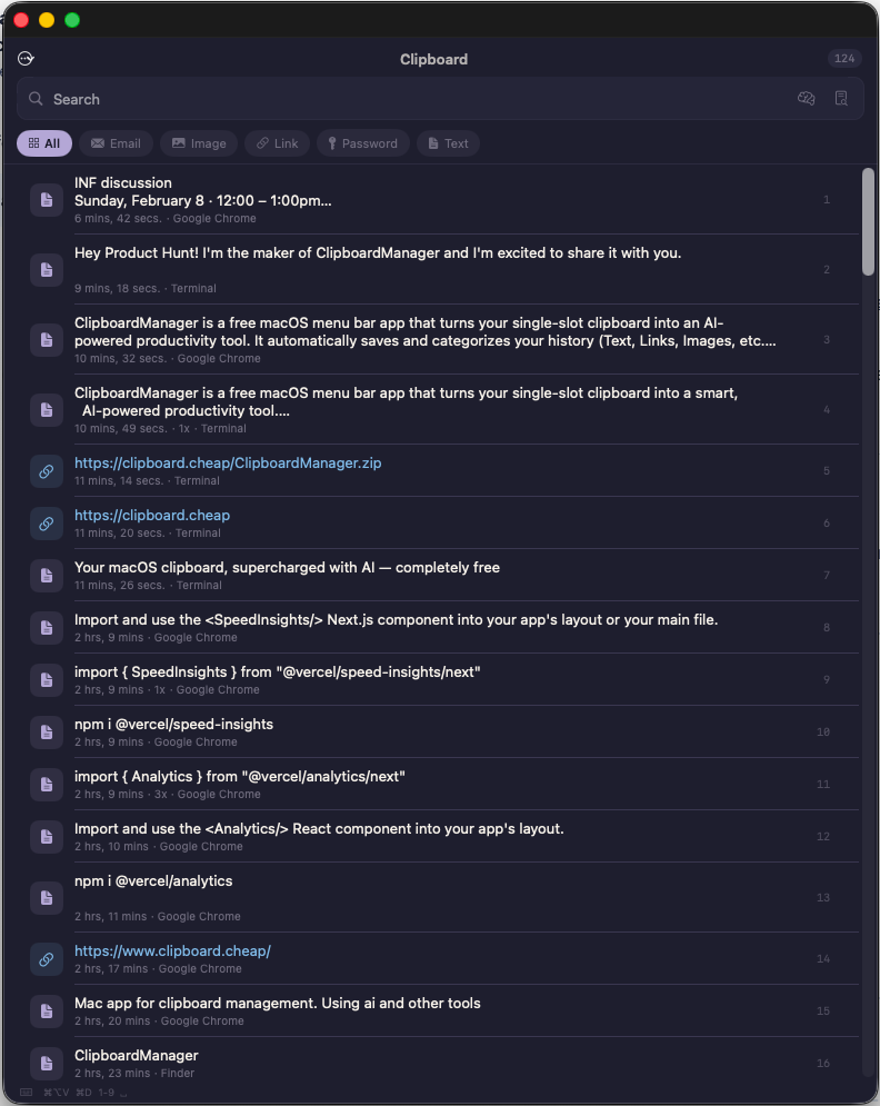 ClipboardManager-Supercharged