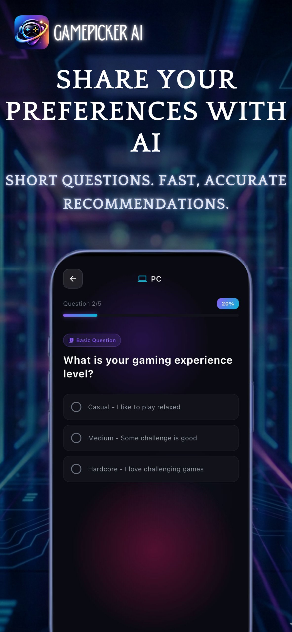 GamePicker AI: Game & Deals