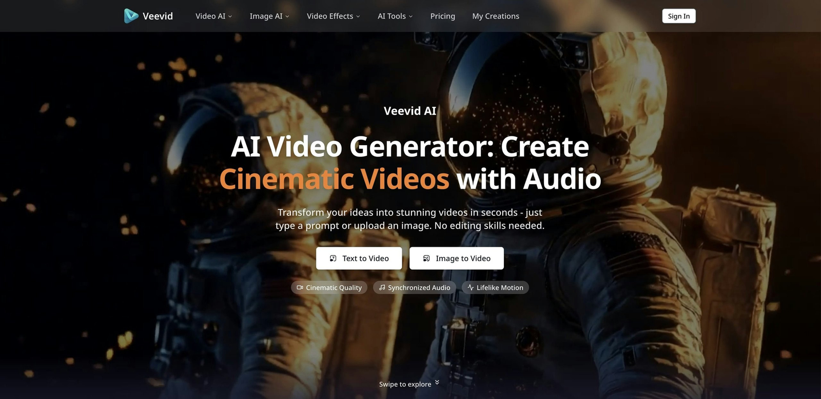 Veevid – Generate Professional Videos