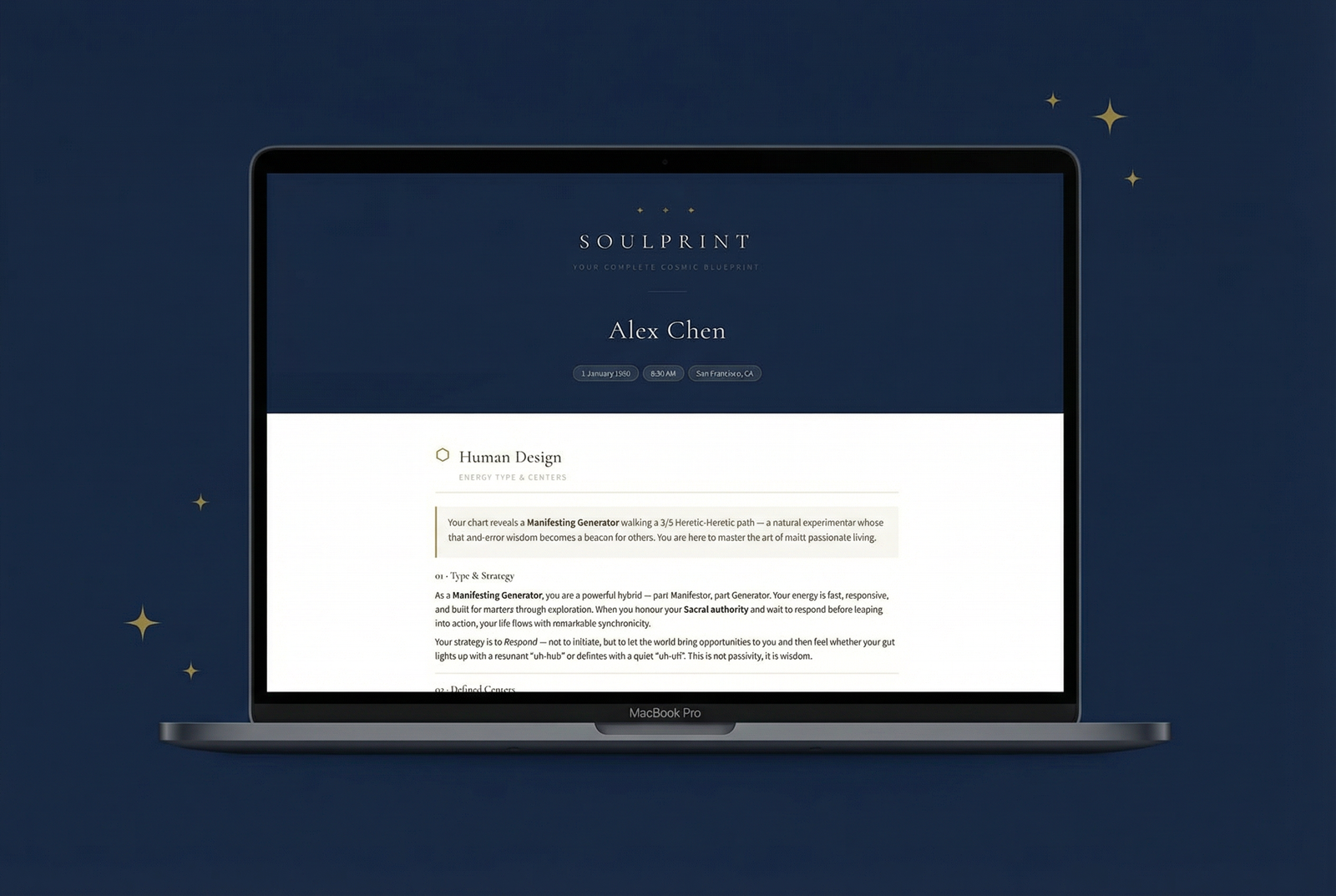 SOULPRINT — Complete Cosmic Blueprint