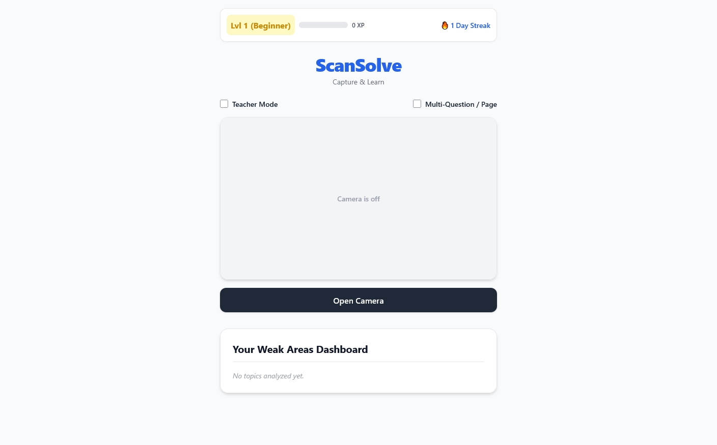 ScanSolve