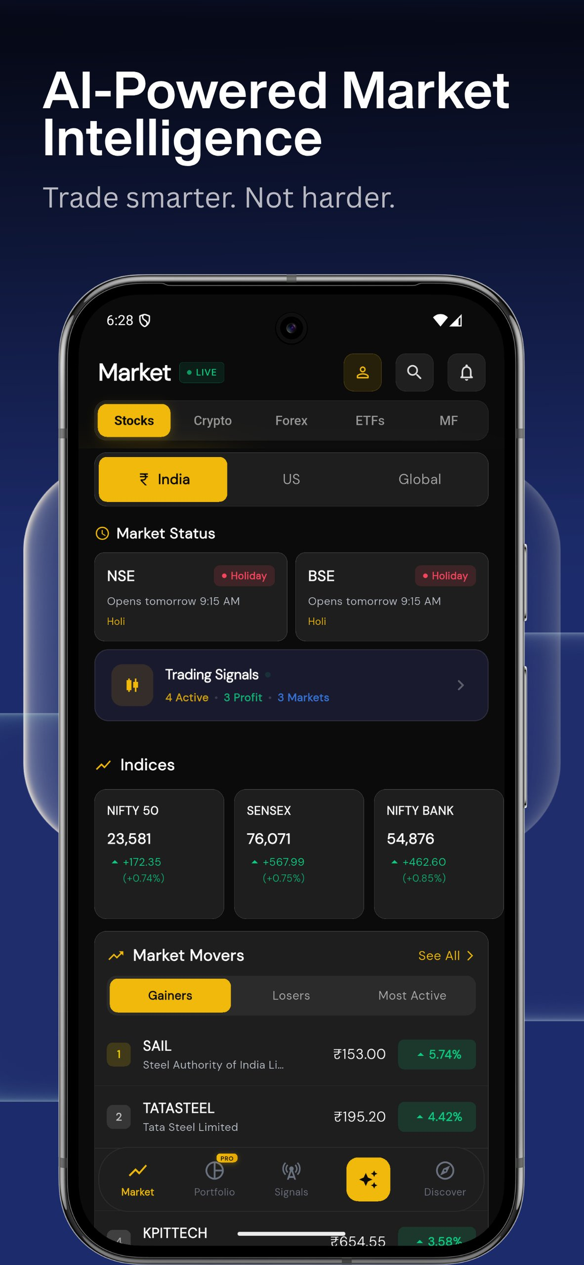 MarketDesk AI: Trading Signals