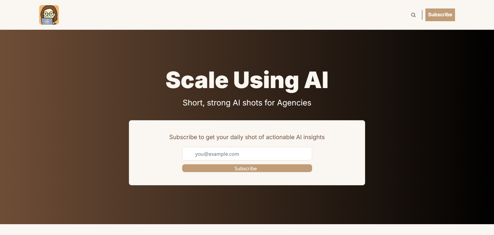 Scale Using AI