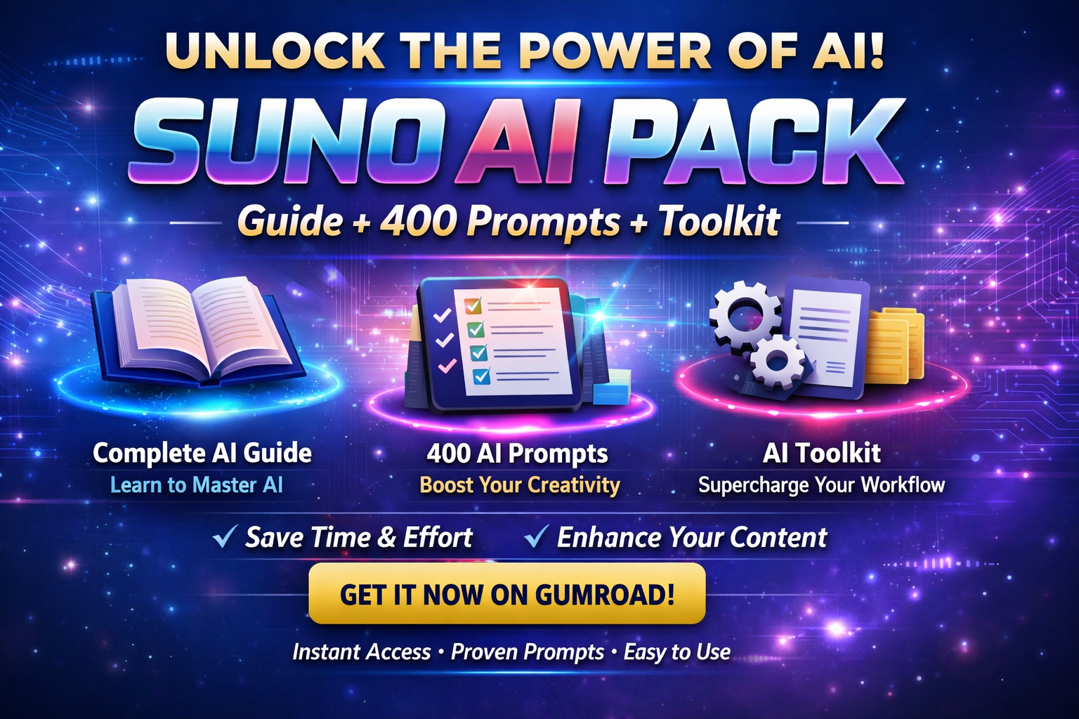 Suno AI Prompt Pack Supercharge Your AI