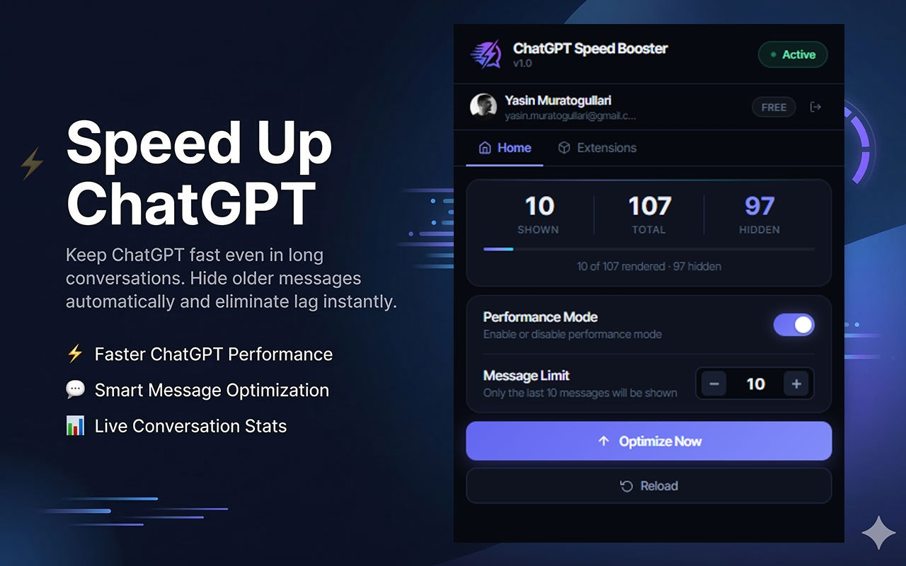 ChatGPT Speed Booster