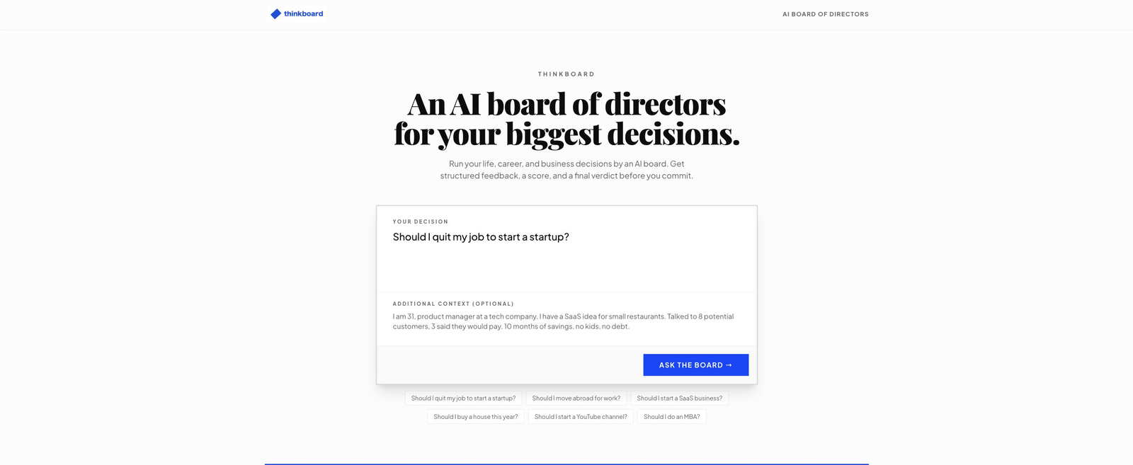 ThinkBoard