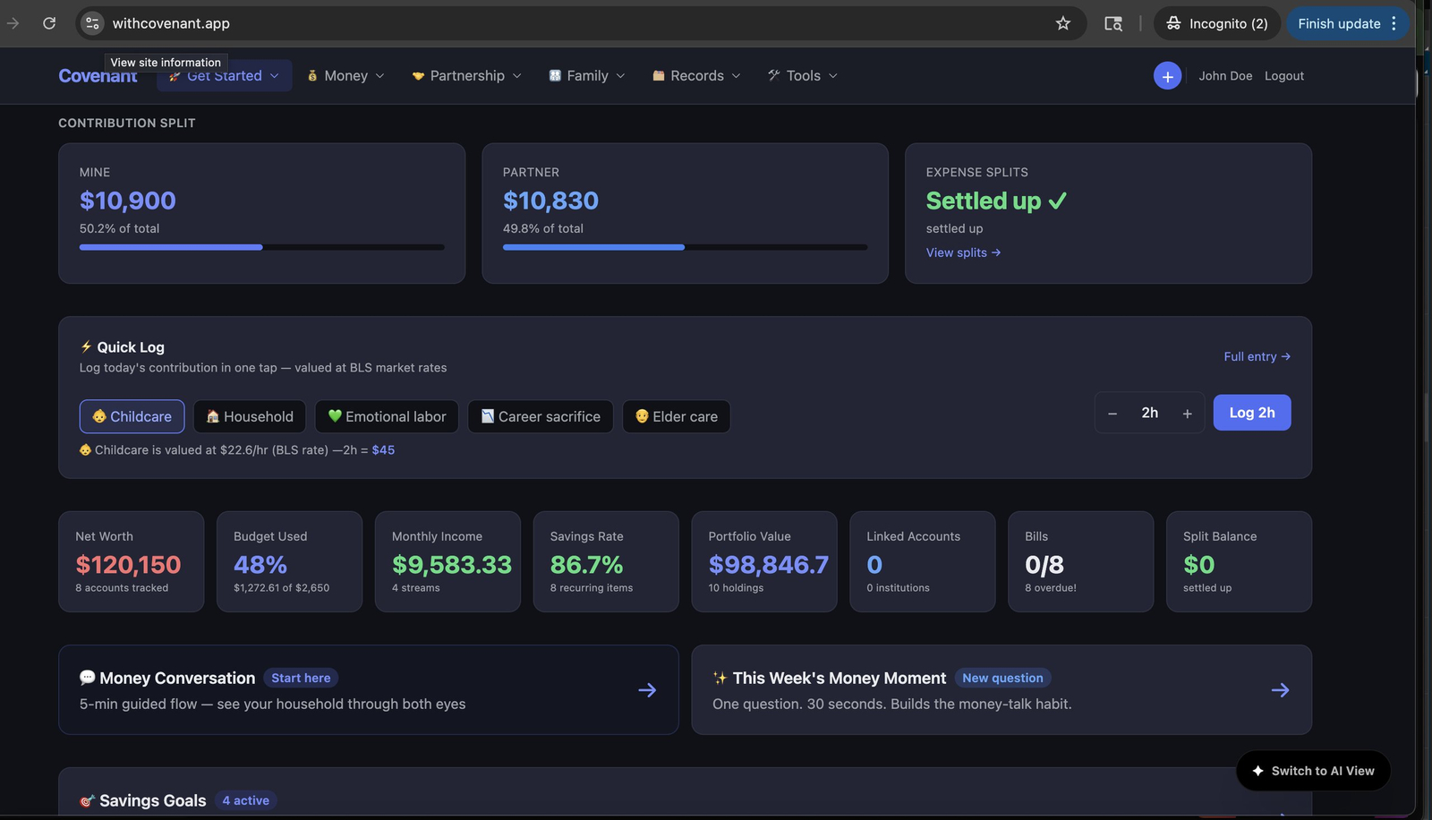 The Covenant App