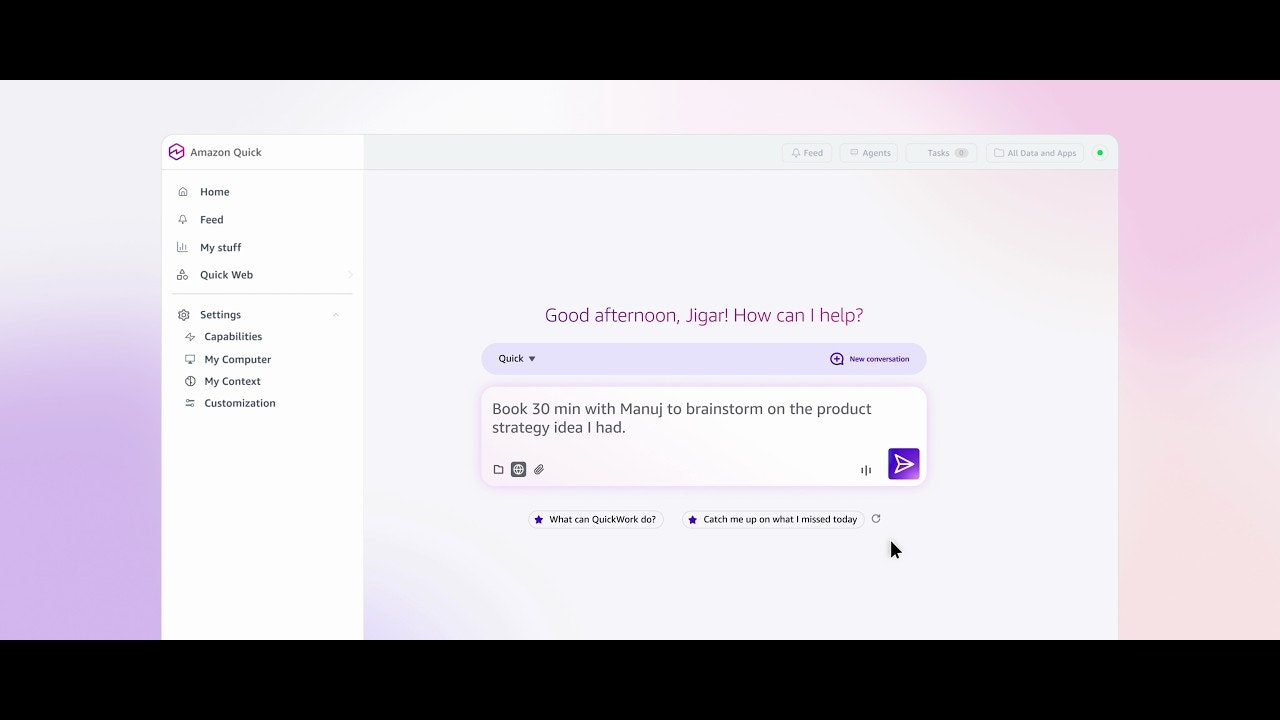 Amazon Quick for desktop