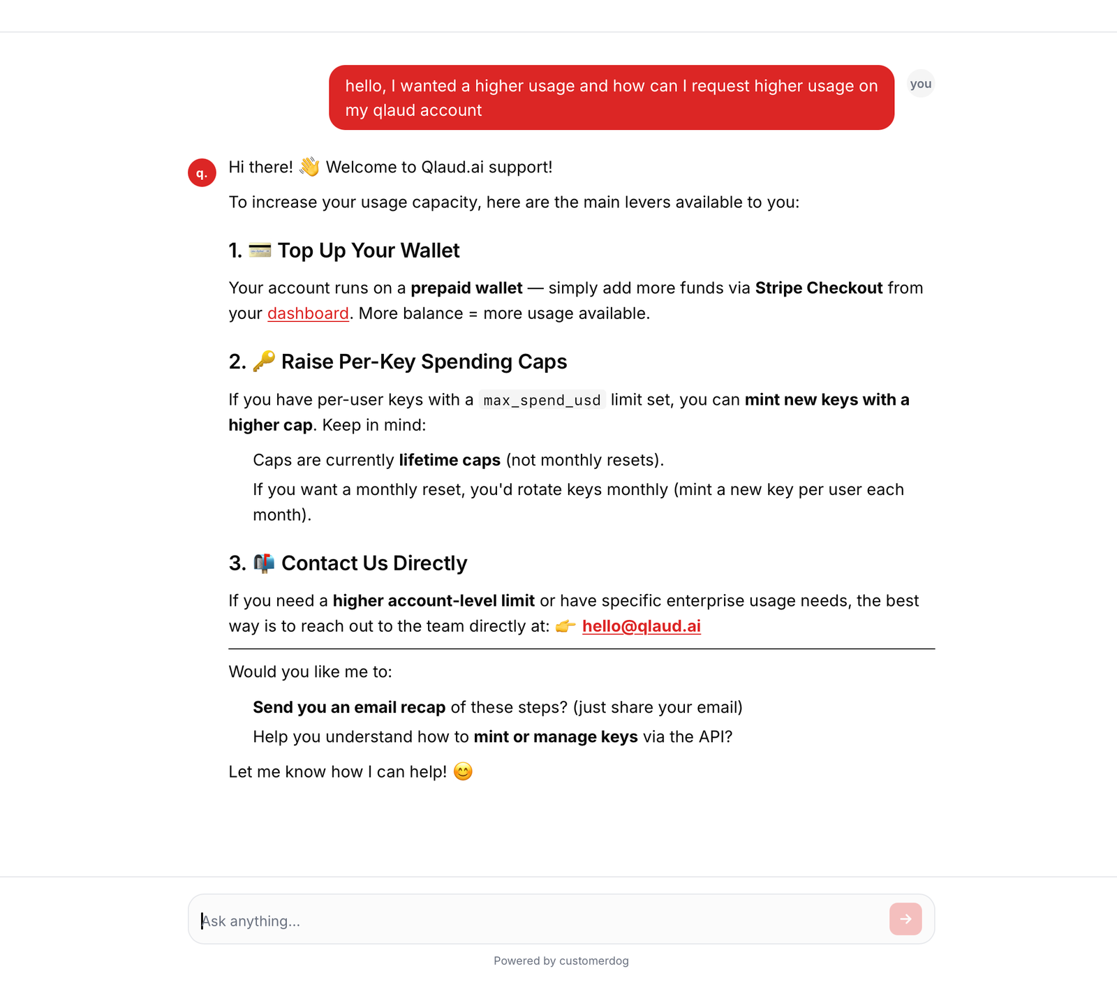 CustomerDog — Customer Support Agent