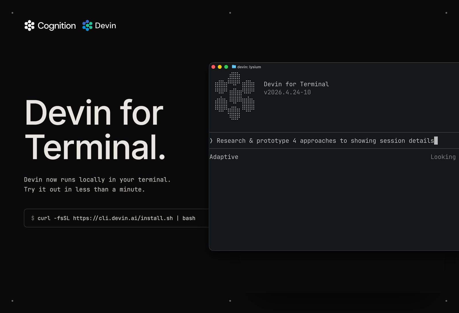 Devin for Terminal