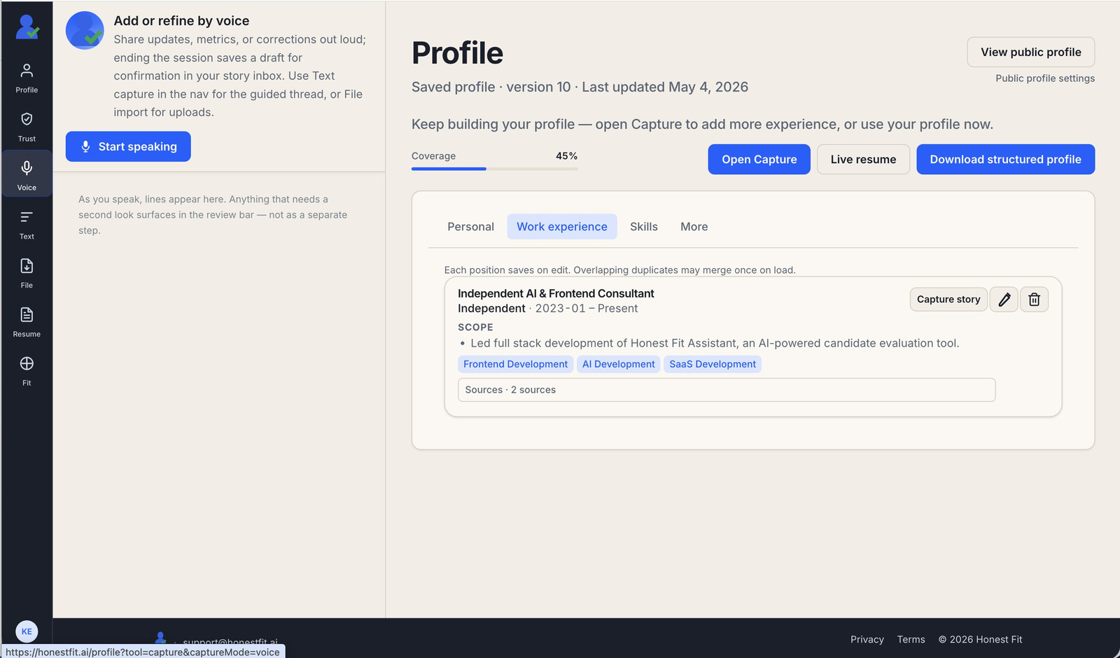 Announcing HonestFit.ai