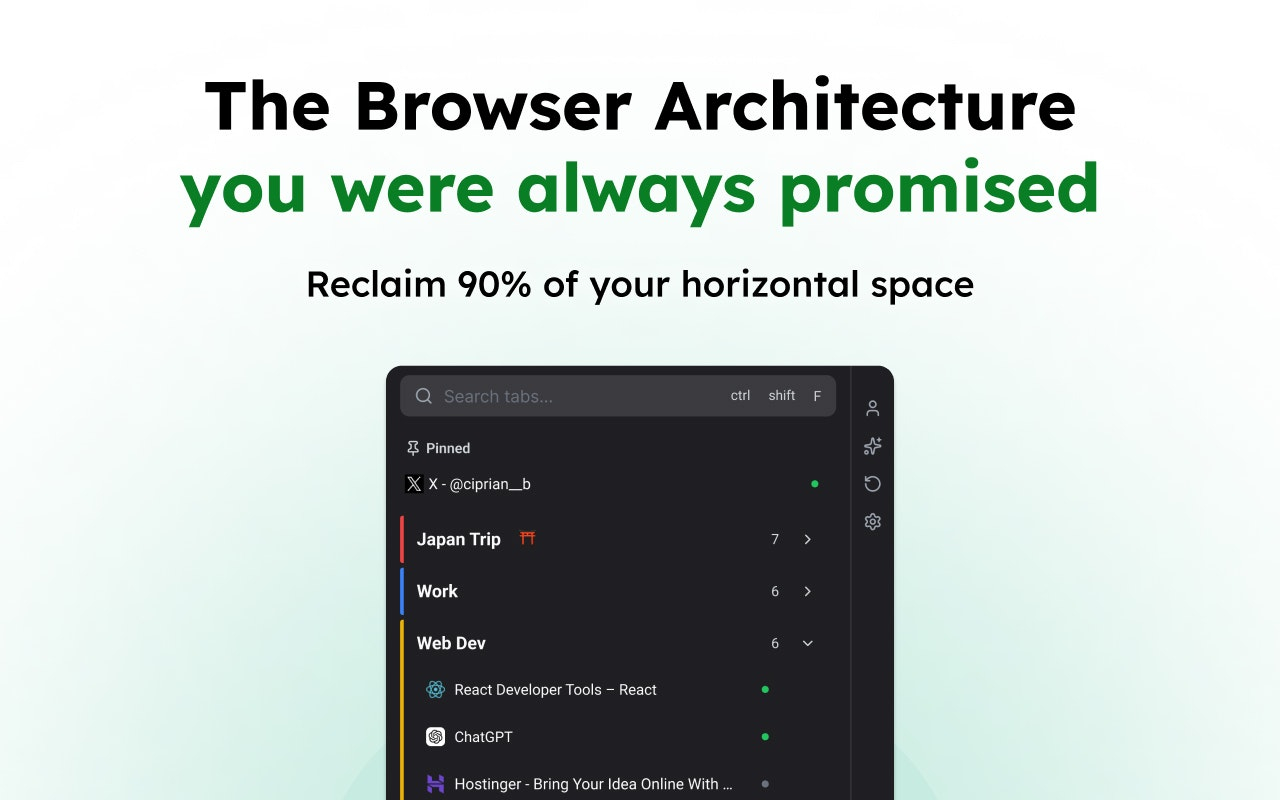 Uncluttr – Clean up your tabs