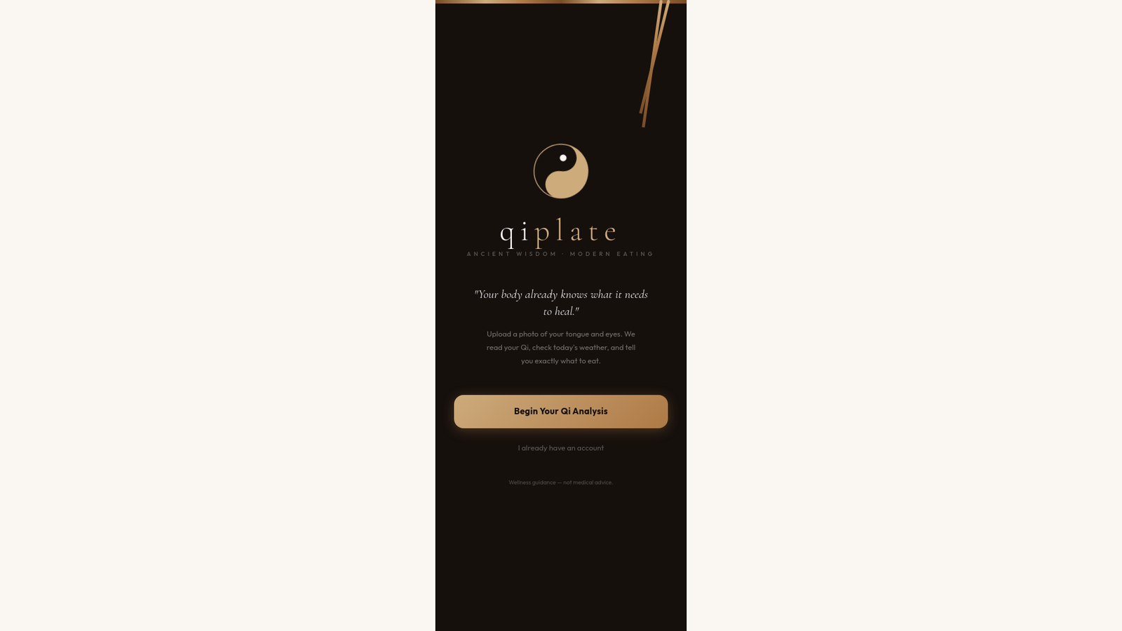 Qi Plate — Ancient wisdom, modern eating