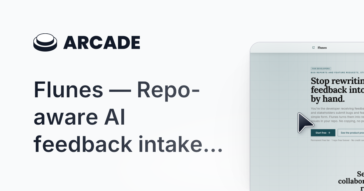 Flunes — Feedback intake for GitHub