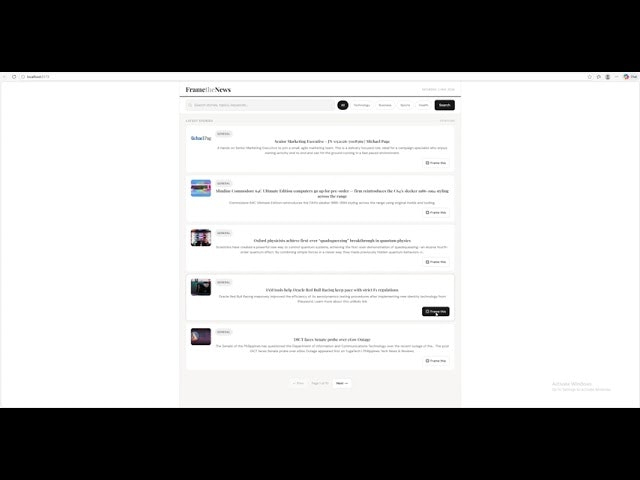 FrameTheNews
