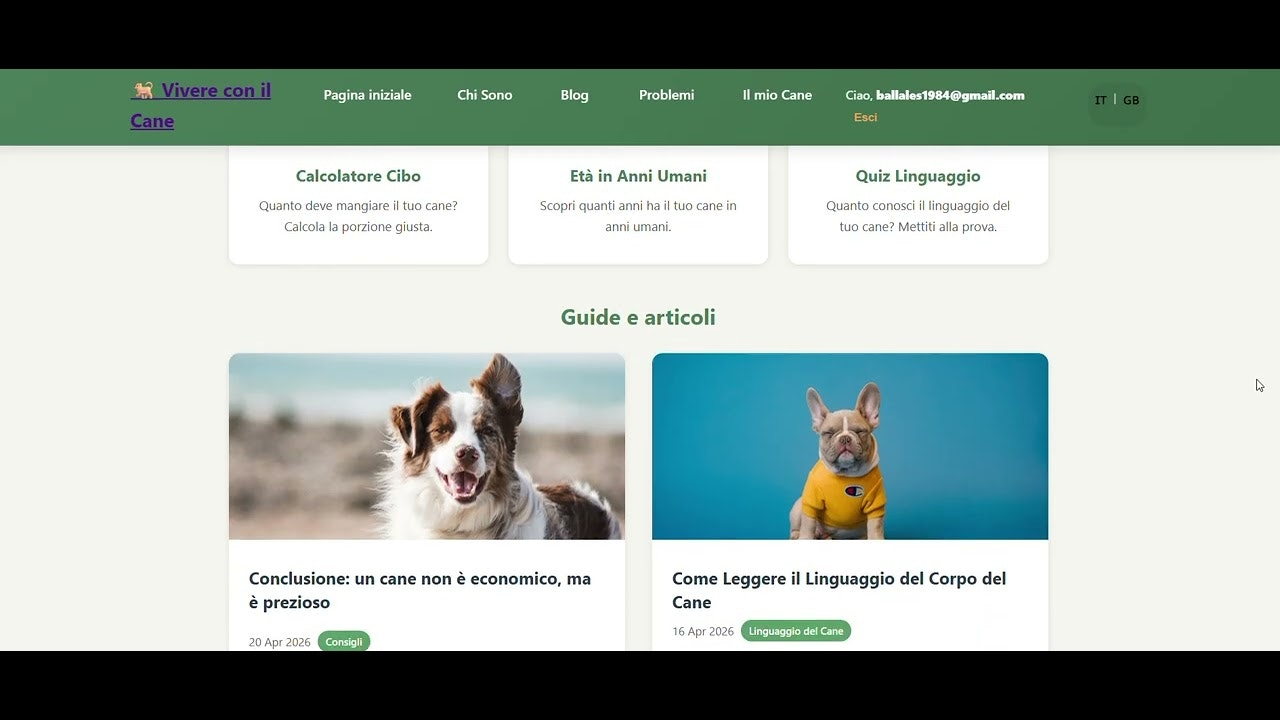 Vivere con il Cane