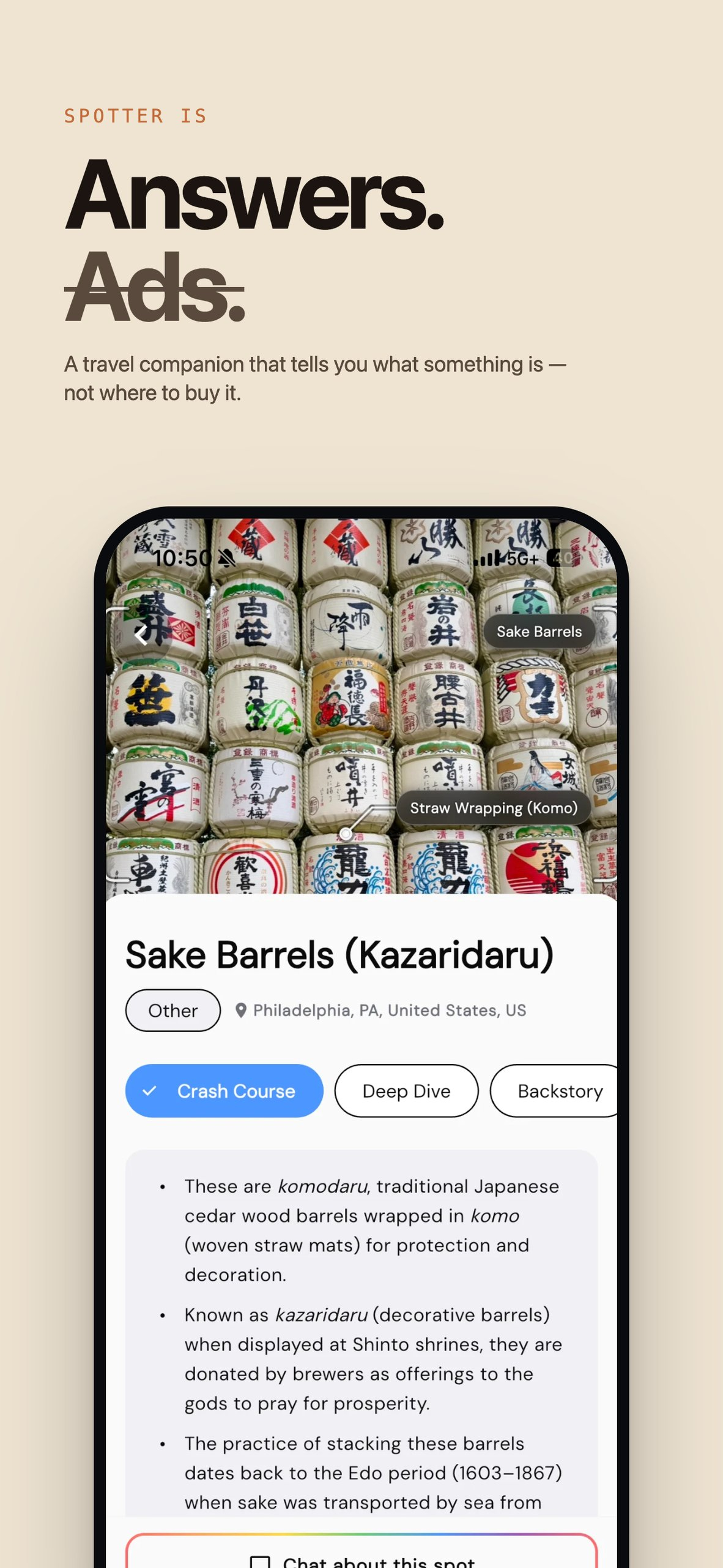 Spotter – The AI Travel Companion