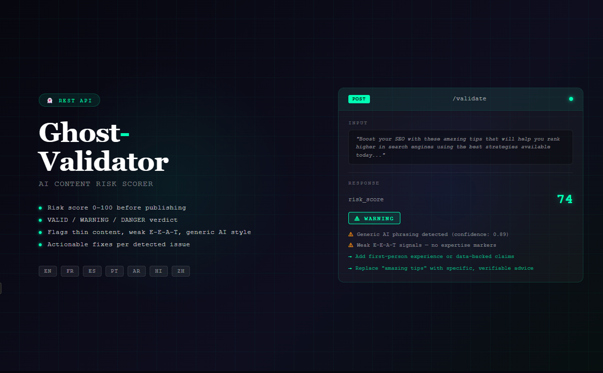 Ghost-Validator