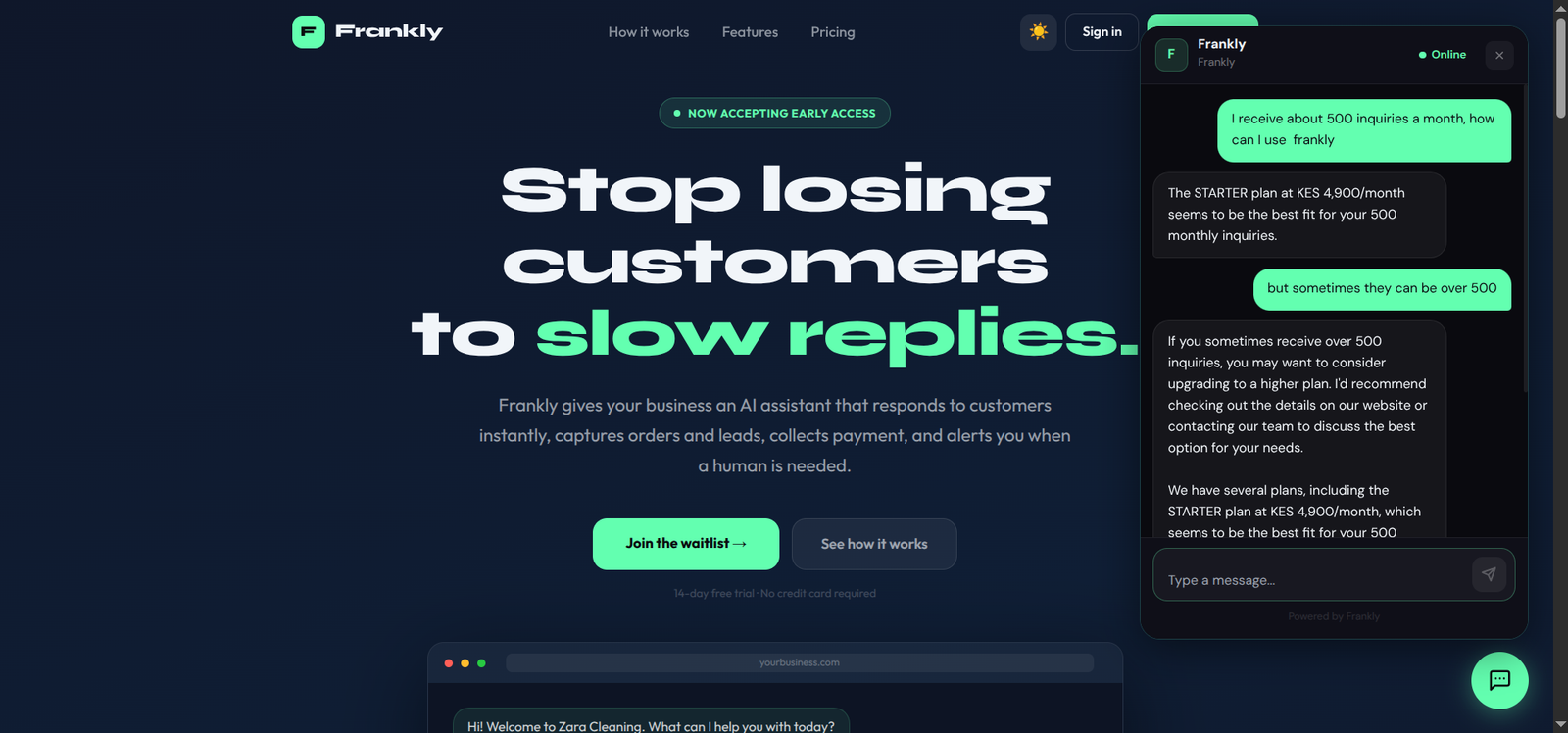Frankly — Digital business assistants