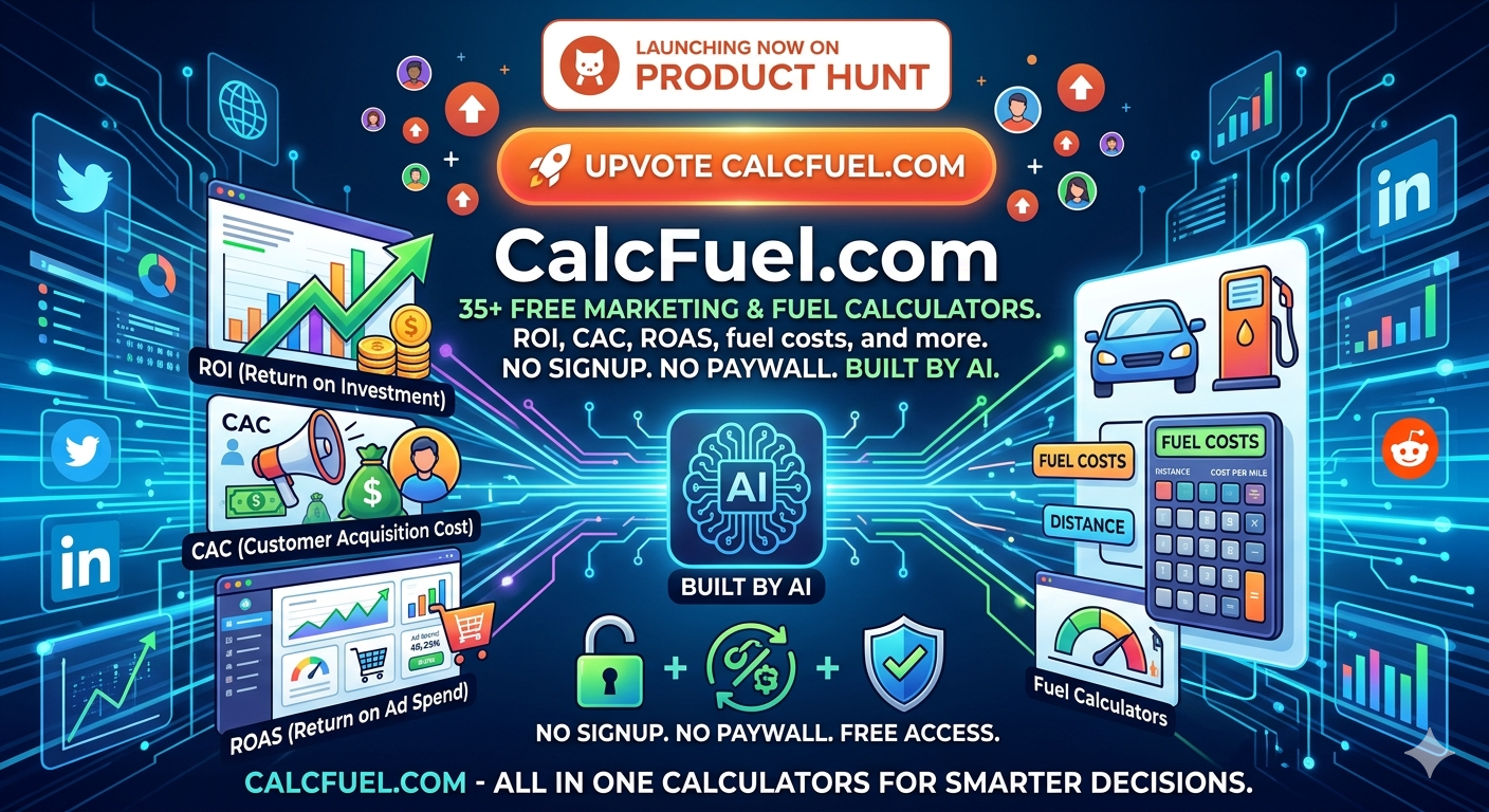 CalcFuel: Free Calculators